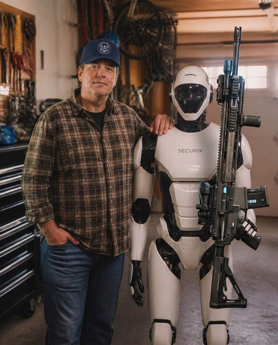 A certified NRA member with his household autonomous unit